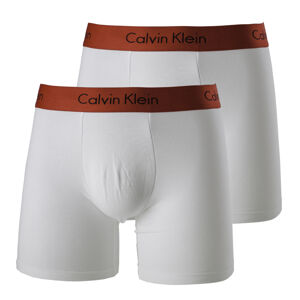 Calvin Klein 2Pack Boxerky Red&White Dlouhé M