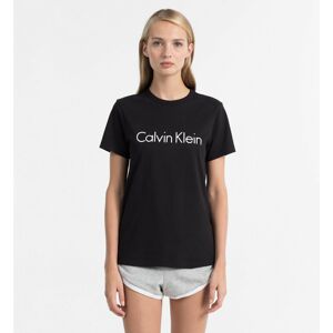 Calvin Klein Logo Dámské Tričko Černé XS
