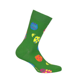 Vzorované pánské ponožky PERFECT MAN-CASUAL zelená 45/47