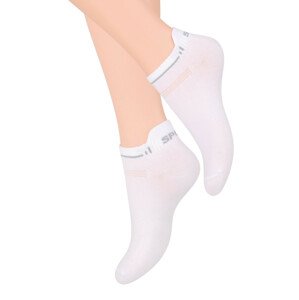 Dámské sportovní ponožky 050 Bílá 35-37