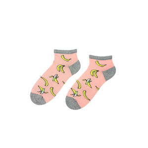 Vzorované ponožky Regina Socks 5008 Estera světle růžová 35-38