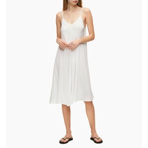 Plážové šaty KW0KW01071-YCD bílá - Calvin Klein bílá L