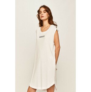 Plážové šaty KW0KW01008-YCD bílá - Calvin Klein bílá L