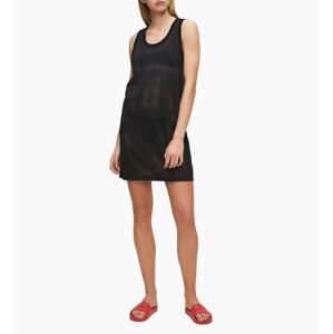 Plážové šaty KW0KW01001-BEH černá - Calvin Klein černá L