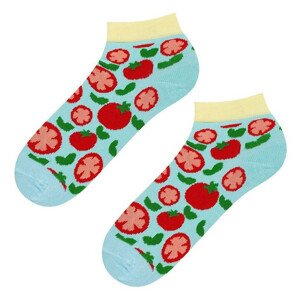 Ponožky SOXO GOOD STUFF - Rajčata šedá 35-40