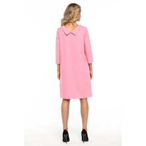 Denní šaty T245/2 -  Tessita růžová M