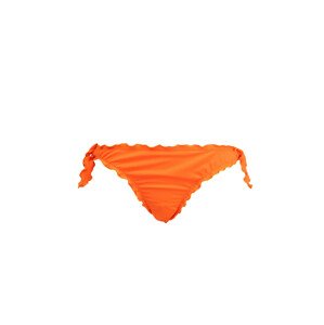 Spodní díl dámských plavek E02O20MC009-ORFU neonová oranžová - Guess neonová oranžová L