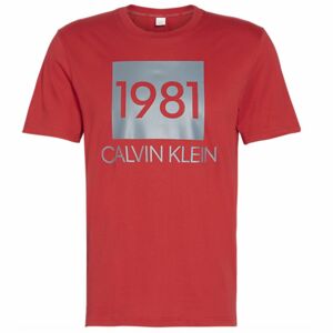 Pánské tričko NM1708E-1XY červená - Calvin Klein červená S