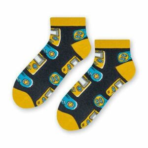Pánské ponožky 025 jeans/žlutá 44-46