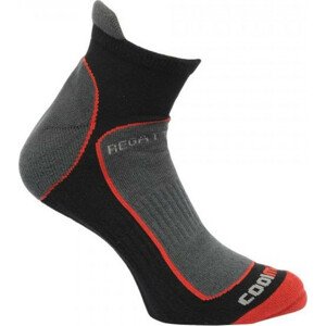Pánské funkční ponožky Regatta RMH030 TRAIL RUNNER Black/Grey 9-12 let