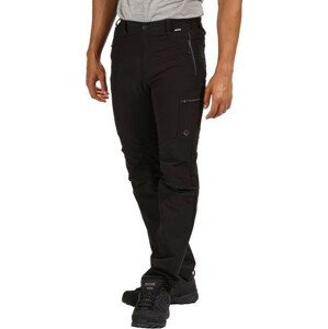 Pánské kalhoty REGATTA RMJ216R Highton Trs Černá L/XL