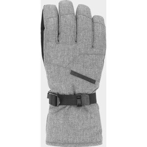 Pánské lyžařské rukavice 4F REM254 Šedé 8-8,5(M)