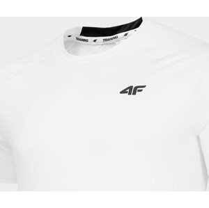 Pánské funkční tričko 4F TSMF260 Bílé 3XL