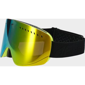 Dámské lyžařské brýle 4F GGD150 Žluté UNI