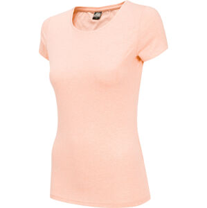Dámské bavlněné tričko 4F TSD300 Růžové XL