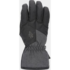 Pánské lyžařské rukavice 4F REM001 Černé 8-8,5(M)