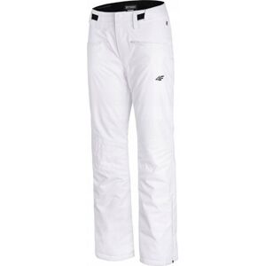 Dámské lyžařské kalhoty 4F SPDN004 Bílé XL