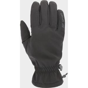 Softshellové rukavice 4F REU105 Černé S