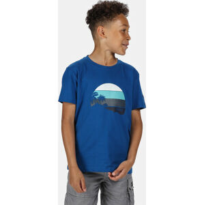 Dětské tričko REGATTA RKT106 Bosley III Modré 11-12 let