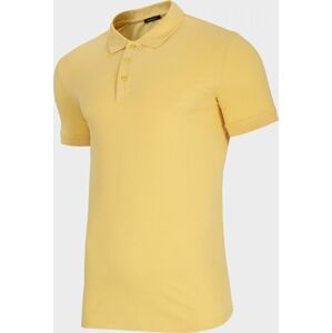 Pánské polo tričko Outhorn TSM626 Světle žluté XL