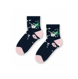 Dámské ponožky Steven Cotton Candy art.033 růžová 32-34