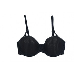 Podprsenka  korzetová QF4636E-100 černá - Calvin Klein černá 70D