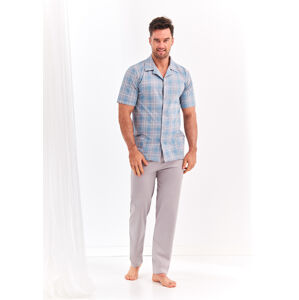 Pánské pyžamo Gracjan 954  2XL-3XL  - Taro jeans 2XL