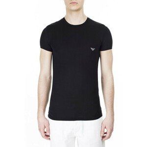 Pánské tričko 111341 0P511 00020 černá - Emporio Armani černá XL