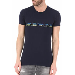 Pánské tričko 111035 0P516 00135 tmavěmodrá - Emporio Armani tmavě modrá L