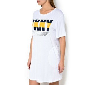 Dámská noční košile YI2319475 - DKNY bílá s potiskem M