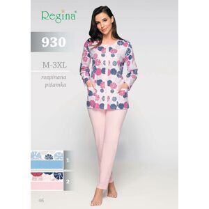 Dámské pyžamo 930 BIG růžová 3XL