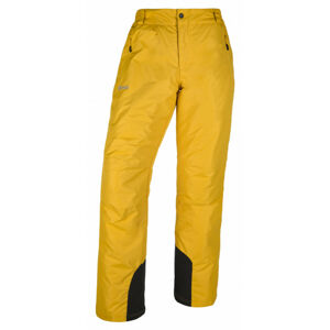 Pánské lyžařské kalhoty Gabone-m žlutá - Kilpi XXL