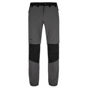 Pánské outdoorové kalhoty Hosio-m tmavě šedá - Kilpi XL