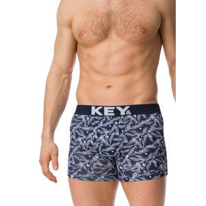 Pánské boxerky Key MXH 794 B20 tmavě modrá XXL