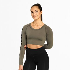 Better Bodies Crop-top Bowery Washed Green S