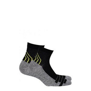 Pánské ponožky Wola Sport W94.1P4 hnědé uhlí 38-40