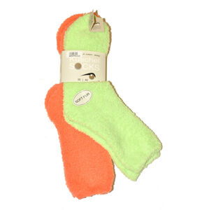Dámské ponožky WiK Soft 37411 A'2 zelená-oranžová 35-42