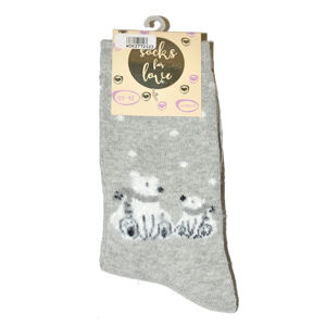 Dámské ponožky WiK 37721 For Love růžová 39-42