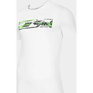 Pánské tričko 4F TSM011 Bílé M