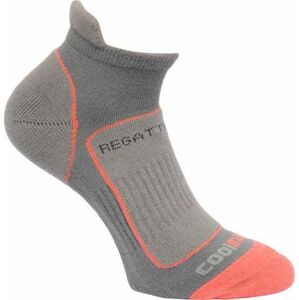 Dámské ponožky Regatta RWH030 Trail Runner Světle šedé 6-8