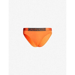 Spodní díl plavek KW0KW00659-659 oranžová - Calvin Klein oranžová M