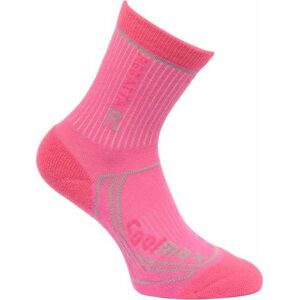 Dětské funkční ponožky RKH034 REGATTA TrekTrail Růžové 32-34