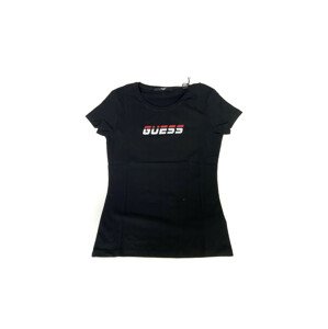 Dámské tričko s krátkým rukávem - O0BA71K8HM0 - JBLK - Guess černá S