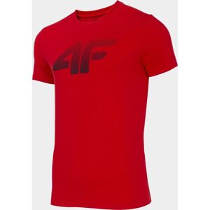 Pánské tričko 4F TSM302 Červené 3XL