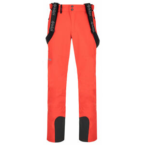 Pánské lyžařské kalhoty Rhea-m červená M