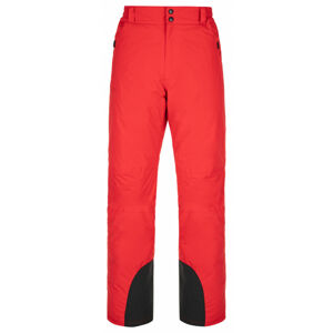Pánské lyžařské kalhoty Gabone-m červená XS