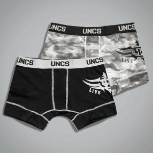 2PACK pánské boxerky UNCS Wings II L
