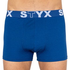 Pánské boxerky Styx sportovní guma nadrozměr tmavě modré (R968) 4XL