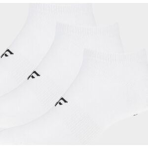 Dámské ponožky 4F SOD302 Bílé (3 páry) 35-38