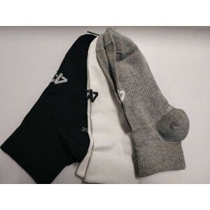 Pánské ponožky 4F SOM302 Šedé_Bílé_Černé (3páry) 39-42